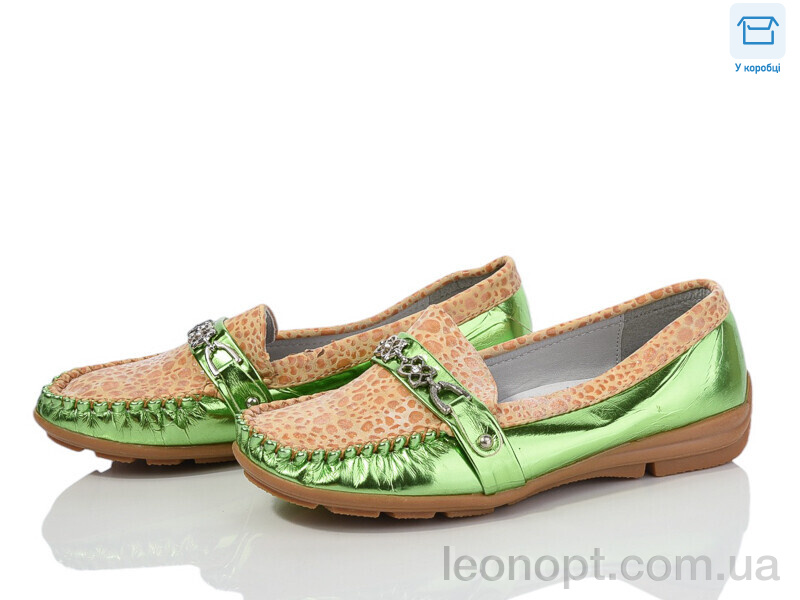 Мокасини DeMur 1009-22 green
