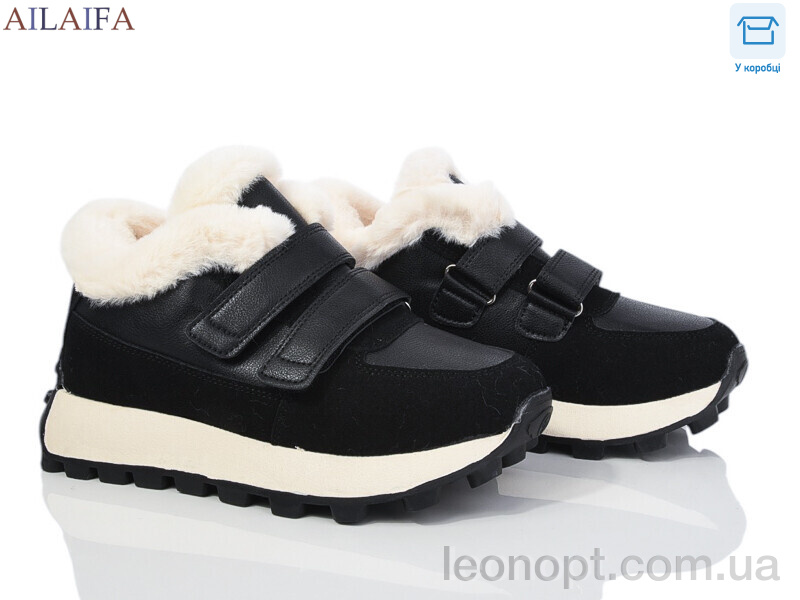 Кросівки Ailaifa 2317 black-beige