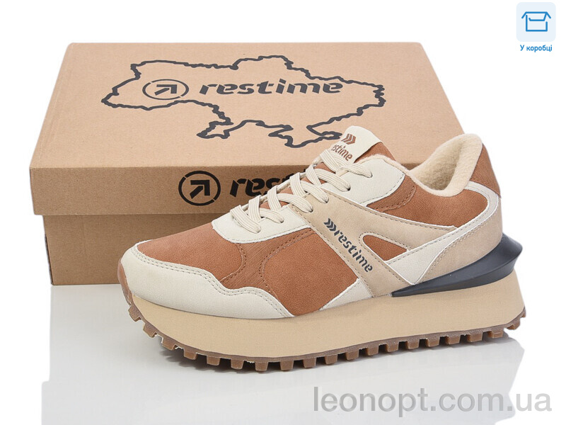Кроссовки Restime RWZ24233 beige