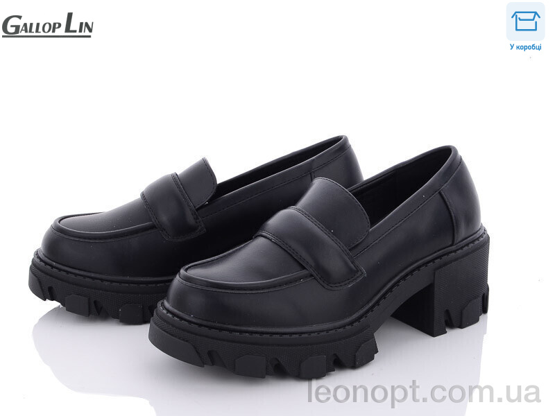 Туфлі Gallop Lin 101 чорний