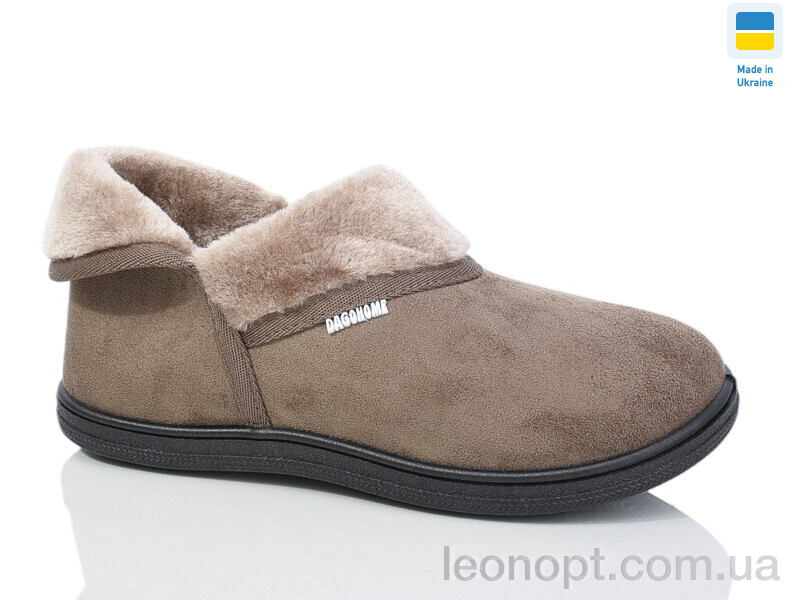 Тапки Крок T04 кавовий