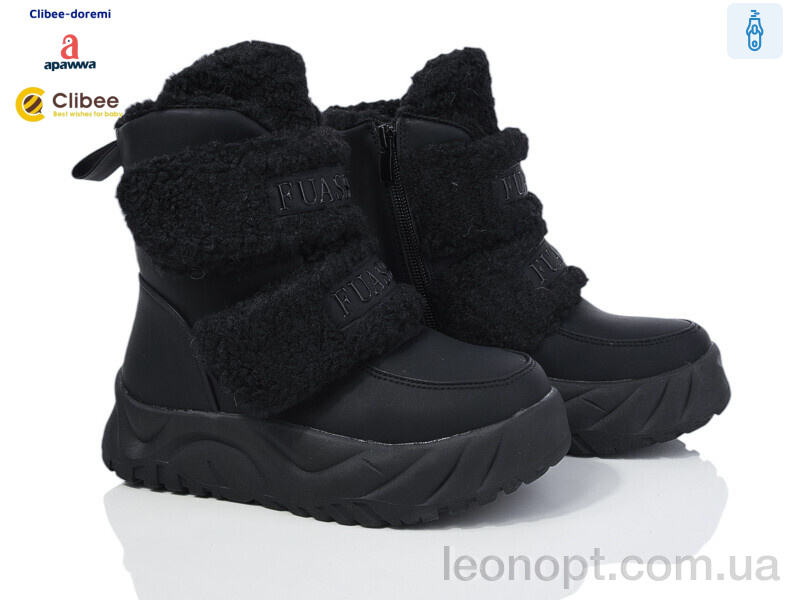 Черевики Clibee-Doremi A25191-1 black-black