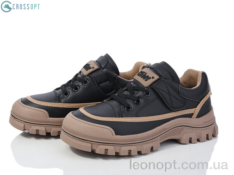 Кросівки CROSSOPT LC101 black-khaki