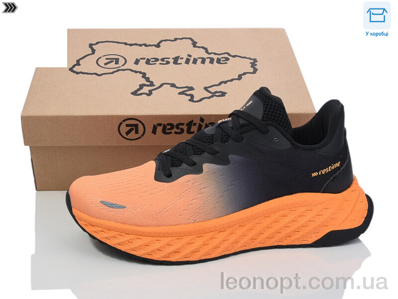 Кросівки Restime CML25516 orange-black