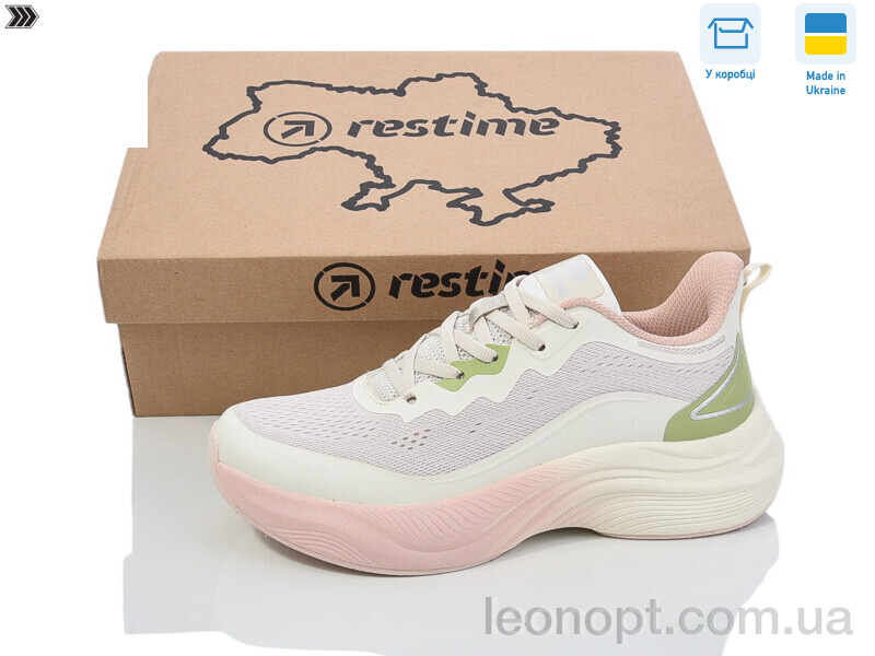 Кросівки Restime SWL25533 beige-nude