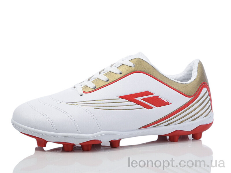 Футбольная обувь ASHIGULI 03-32 white-red