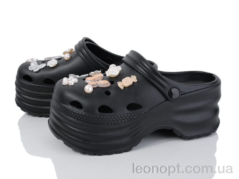 Крокси Lion-Lu 8899 black