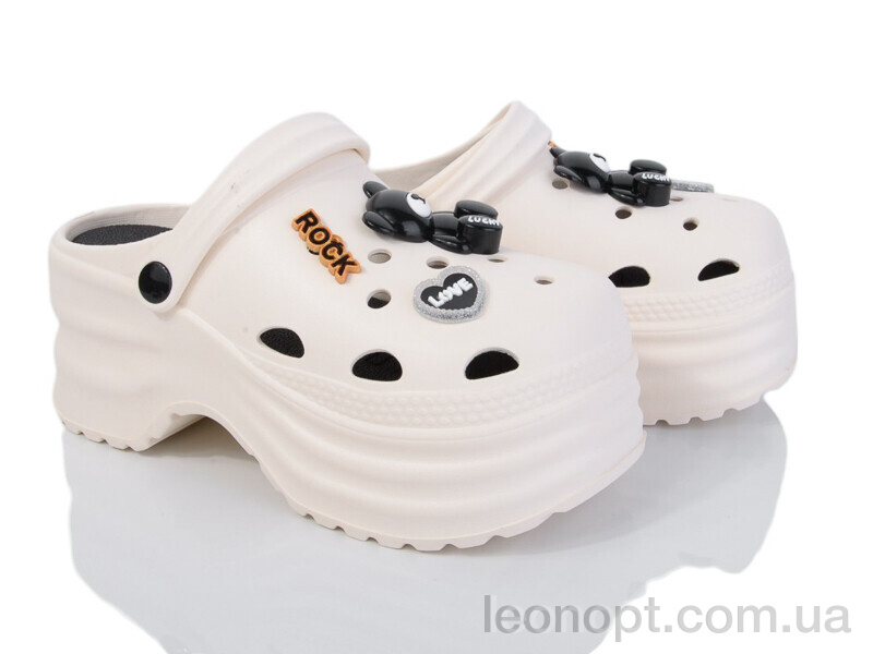 Крокси Lion-Lu 8898 white