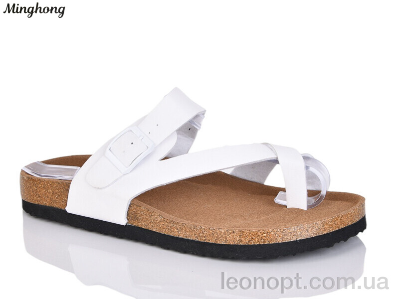 Шлепки Minghong 2503 white
