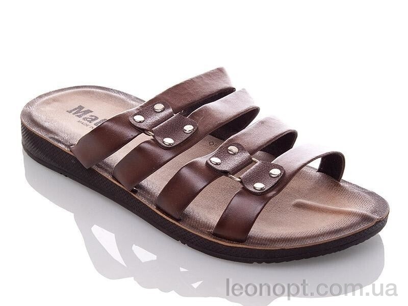 Шлепки DeMur MMatex brown