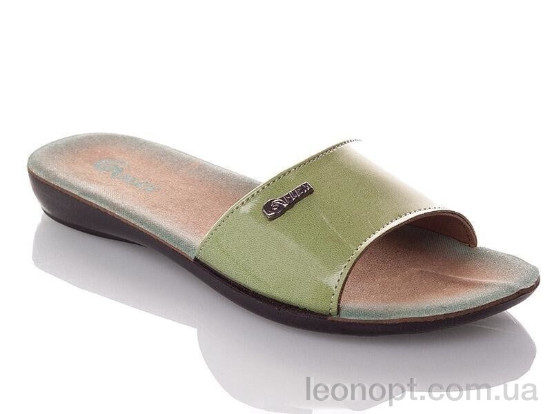 Шльопанці DeMur W7145-green