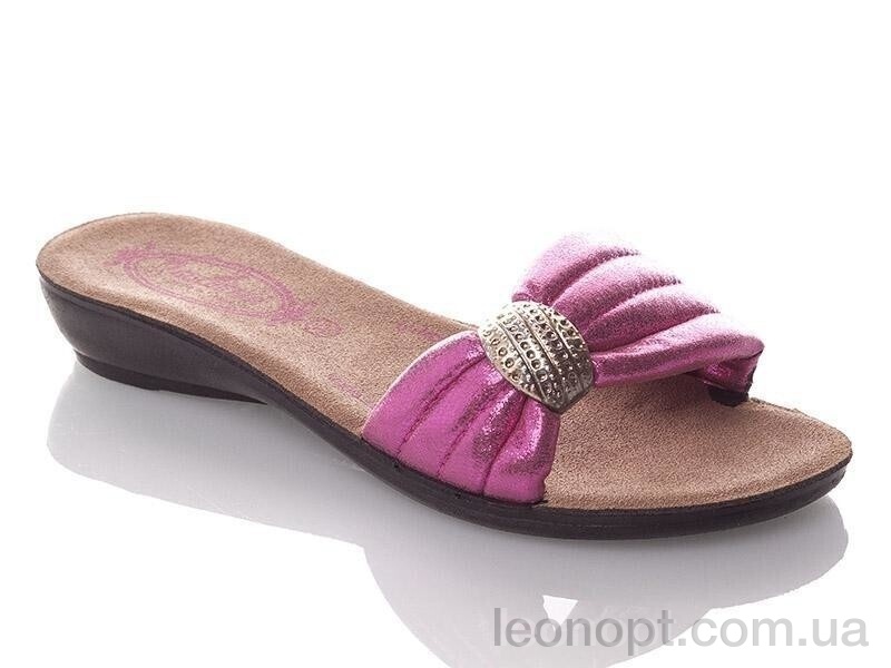 Шлепки DeMur W7152-fuchsia