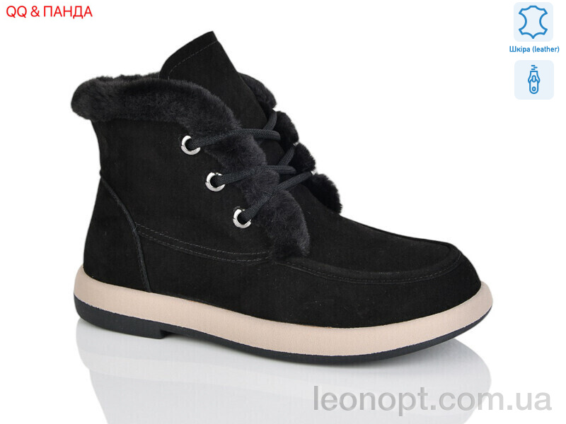 Ботинки QQ&Панда Y057 black