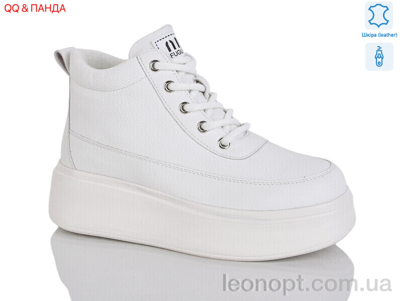 Ботинки QQ&Панда Y065 white
