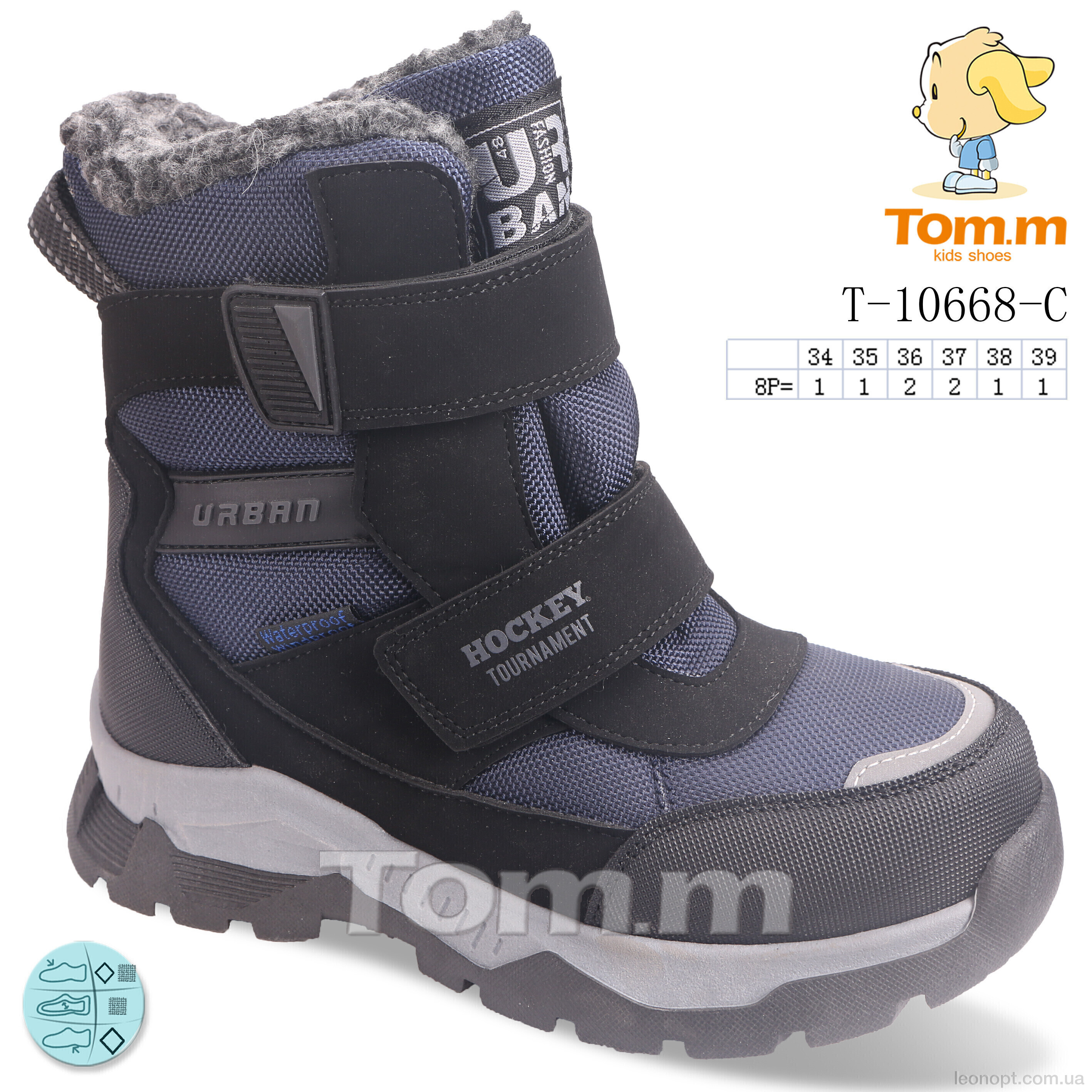 Ботинки Ok Shoes T-10668-C