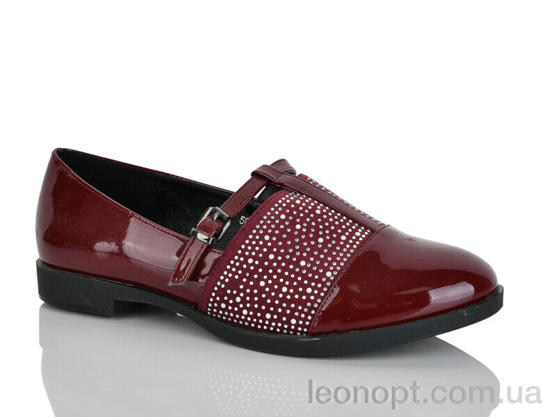 Туфли Summer shoes 0562 бордо