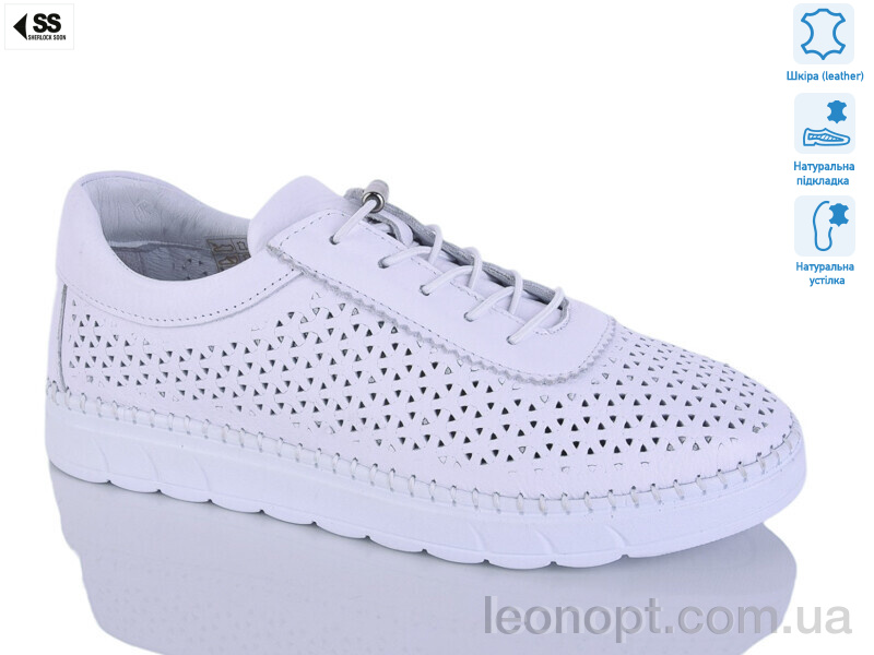 Кросівки SHERLOCK SOON 25068-1 white