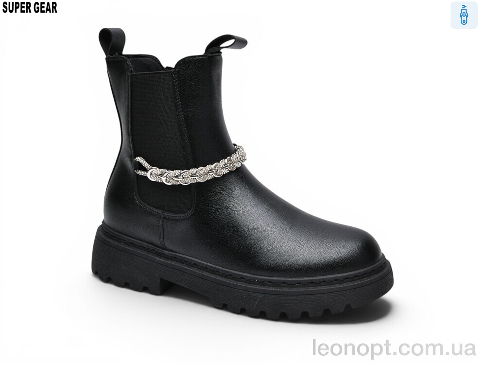 Черевики Super Gear 0025-019 black