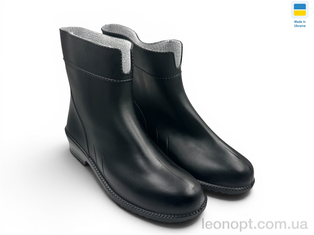 Гумове взуття Rai shoes Літма чорний