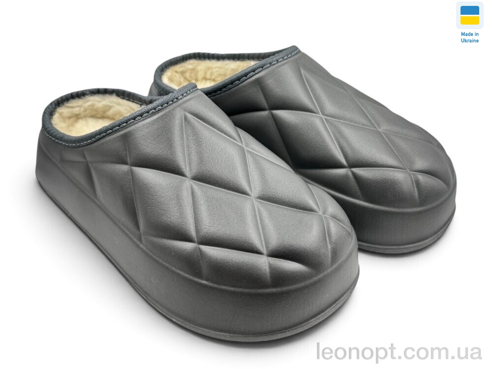 Сабо Rai shoes 602 т.сірий