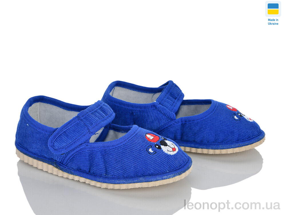 Тапки Inblue Садок СР медведик синій
