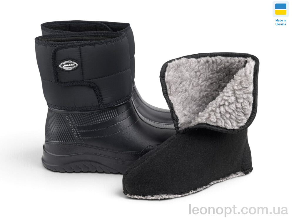 Чоботи з піни Rai shoes D-393A чорний