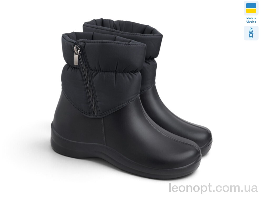 Чоботи з піни Rai shoes D-338-1А чорний