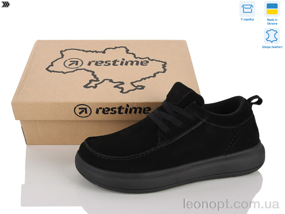 Туфлі Restime AM026817 black