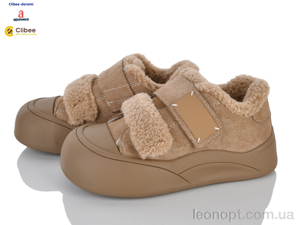 Кросівки Clibee-Doremi ABC6535 beige єврозима