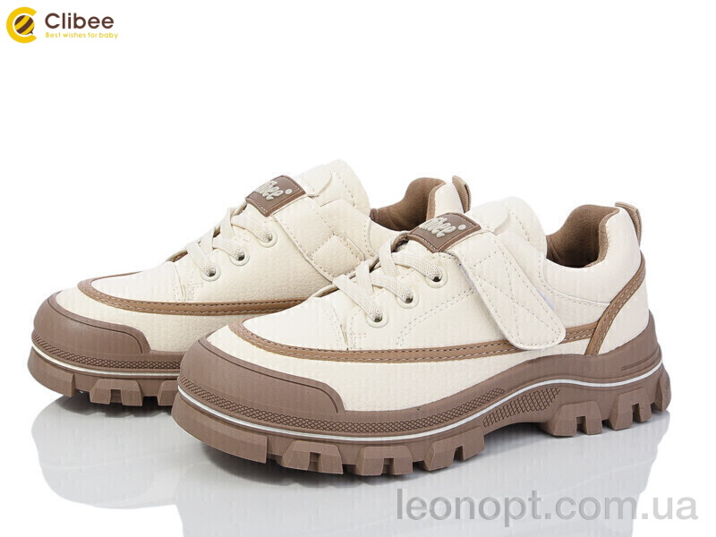Кросівки Clibee LC101 beige-khaki