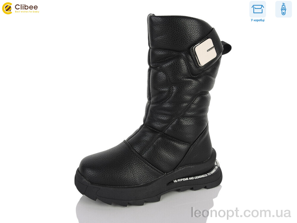 Сапоги Clibee A2317-3A black