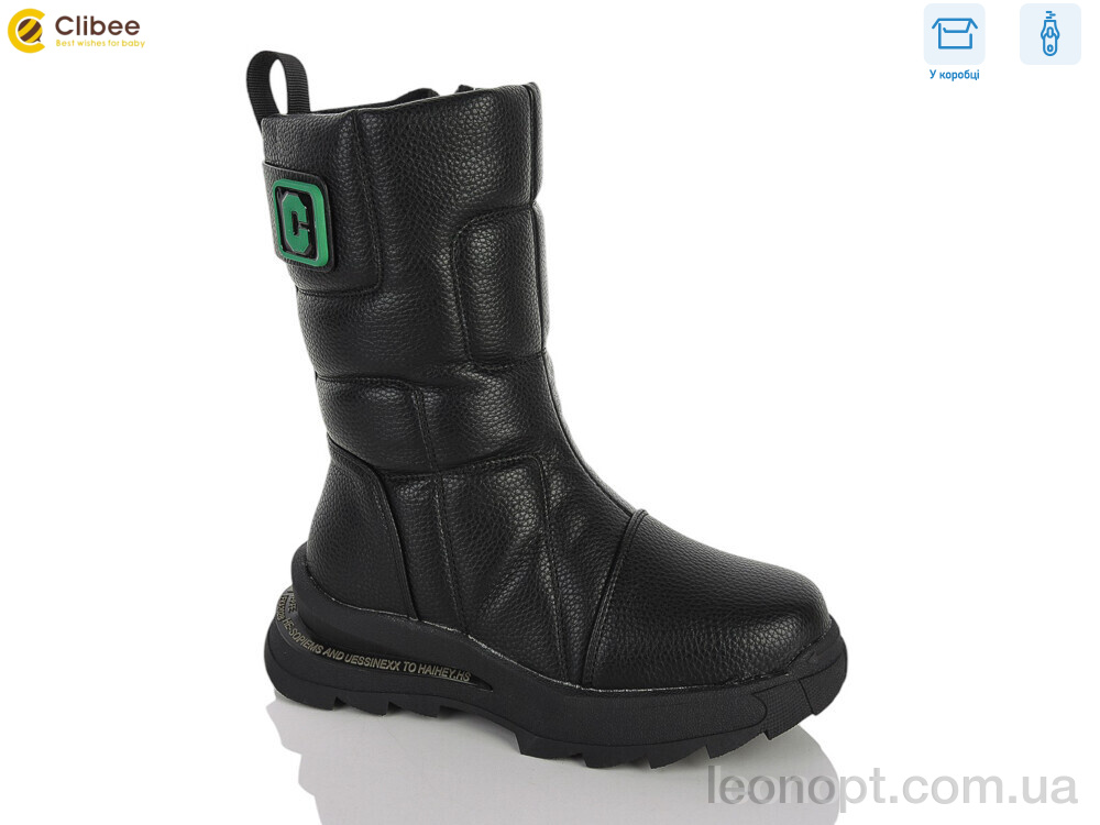 Сапоги Clibee A2316-3A black