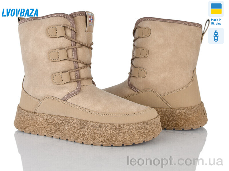 Ботинки Lvovbaza Paolla Comfort 2 бежевий