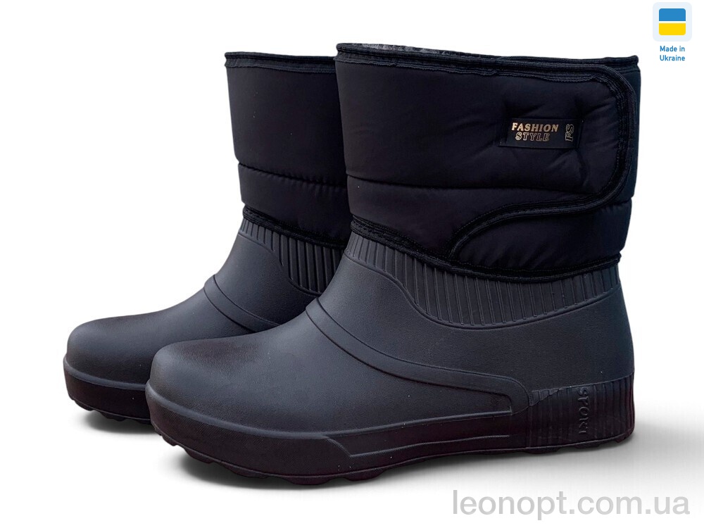Сапоги из пены Rai shoes E543 чорний