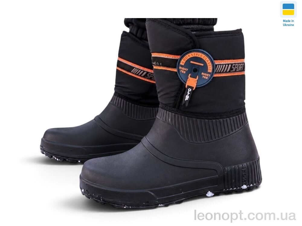 Сапоги из пены Rai shoes 542 чорний