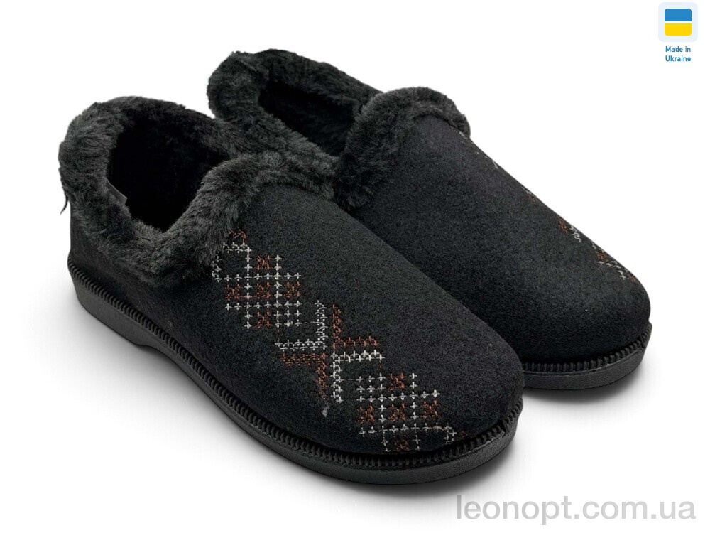 Капці Rai shoes РТ15 чорний