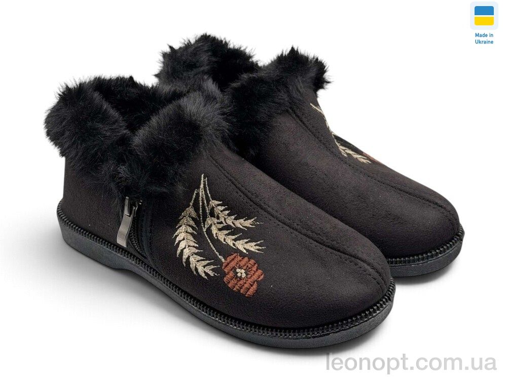 Капці Rai shoes РТ13 чорний