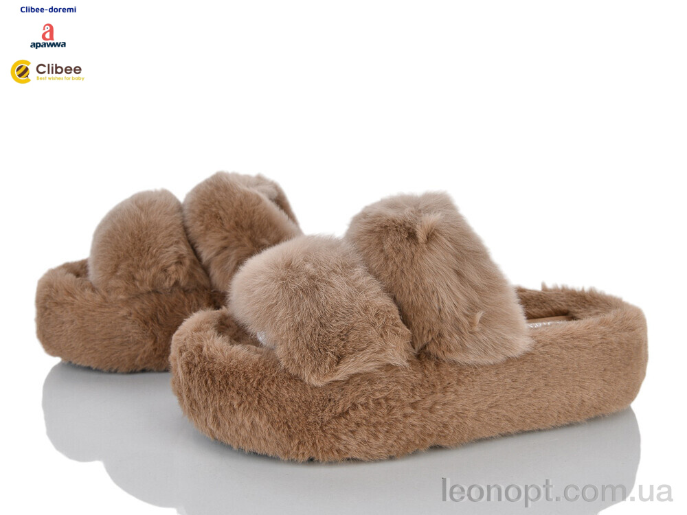 Капці Clibee-Doremi ABC68-2 brown