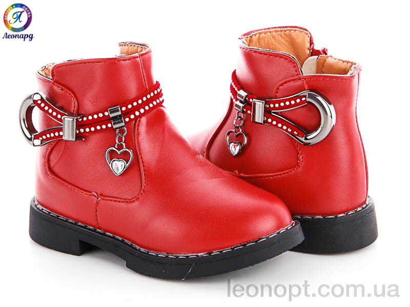 Черевики Леопард 6313 red