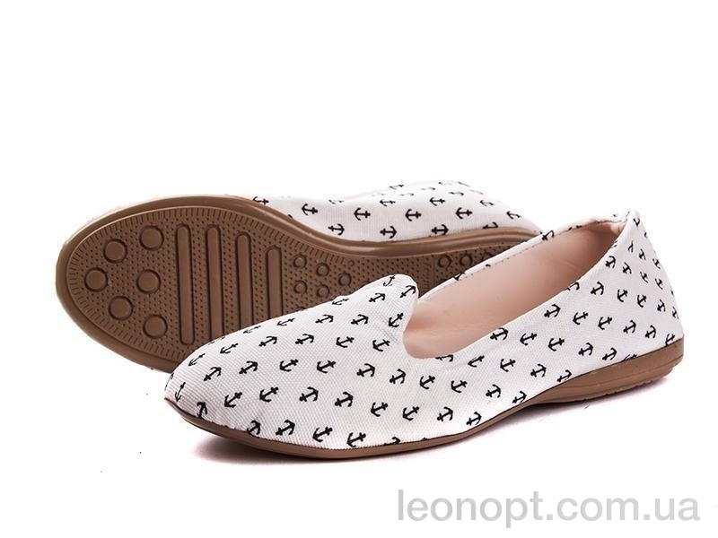 Капці DeMur 2852 якорь белый