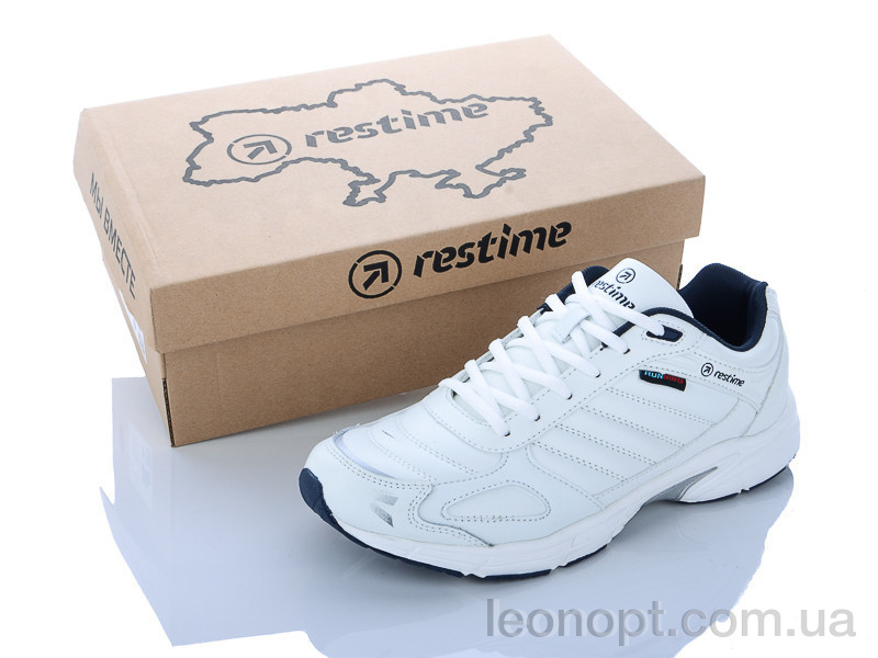 Кросівки Restime PMB23128 white-navy
