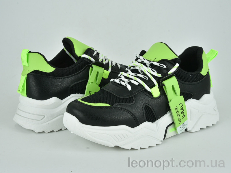 Кросівки Violeta 80-64 black-green