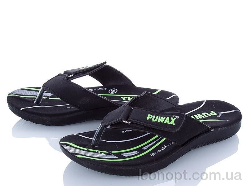 Шлепки DeMur A6101 green