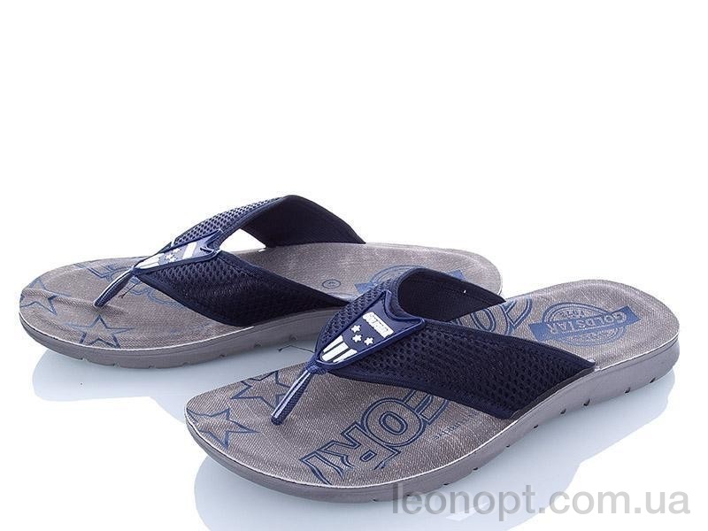 Шлепки DeMur M6132 blue