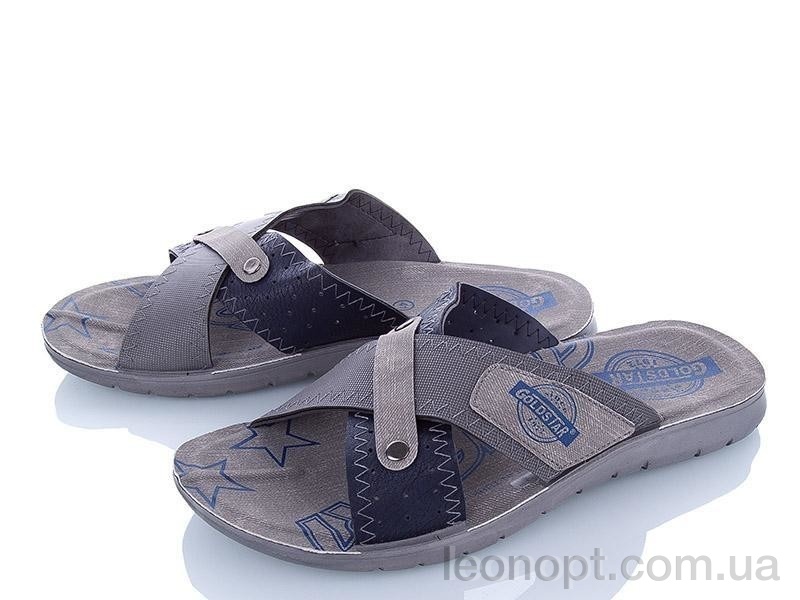 Шлепки DeMur M6134 grey
