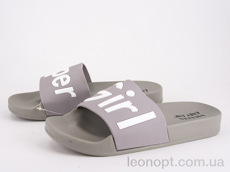 Шлепки Violeta 8-305 grey