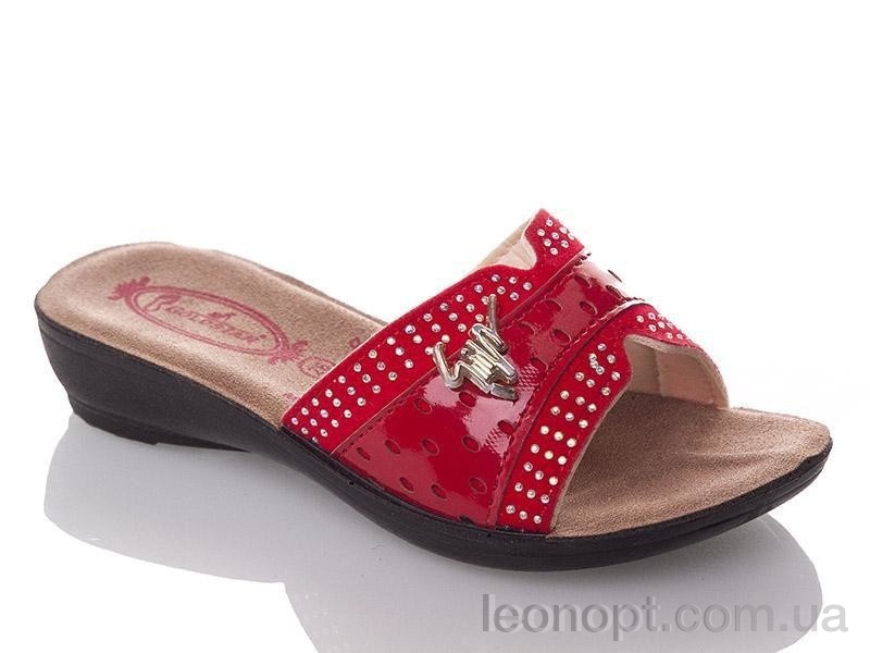Шлепки DeMur G810B-red