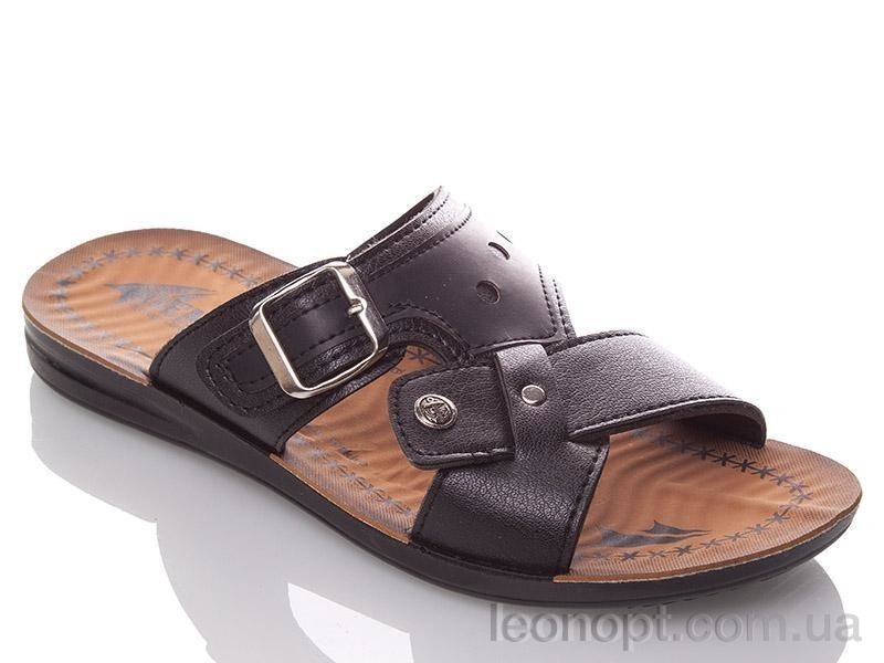 Шлепки DeMur M089 black