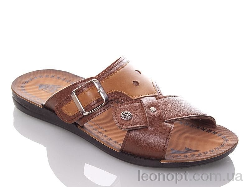 Шлепки DeMur M089 camel