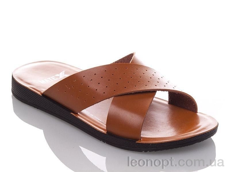 Шлепки DeMur M1387 camel
